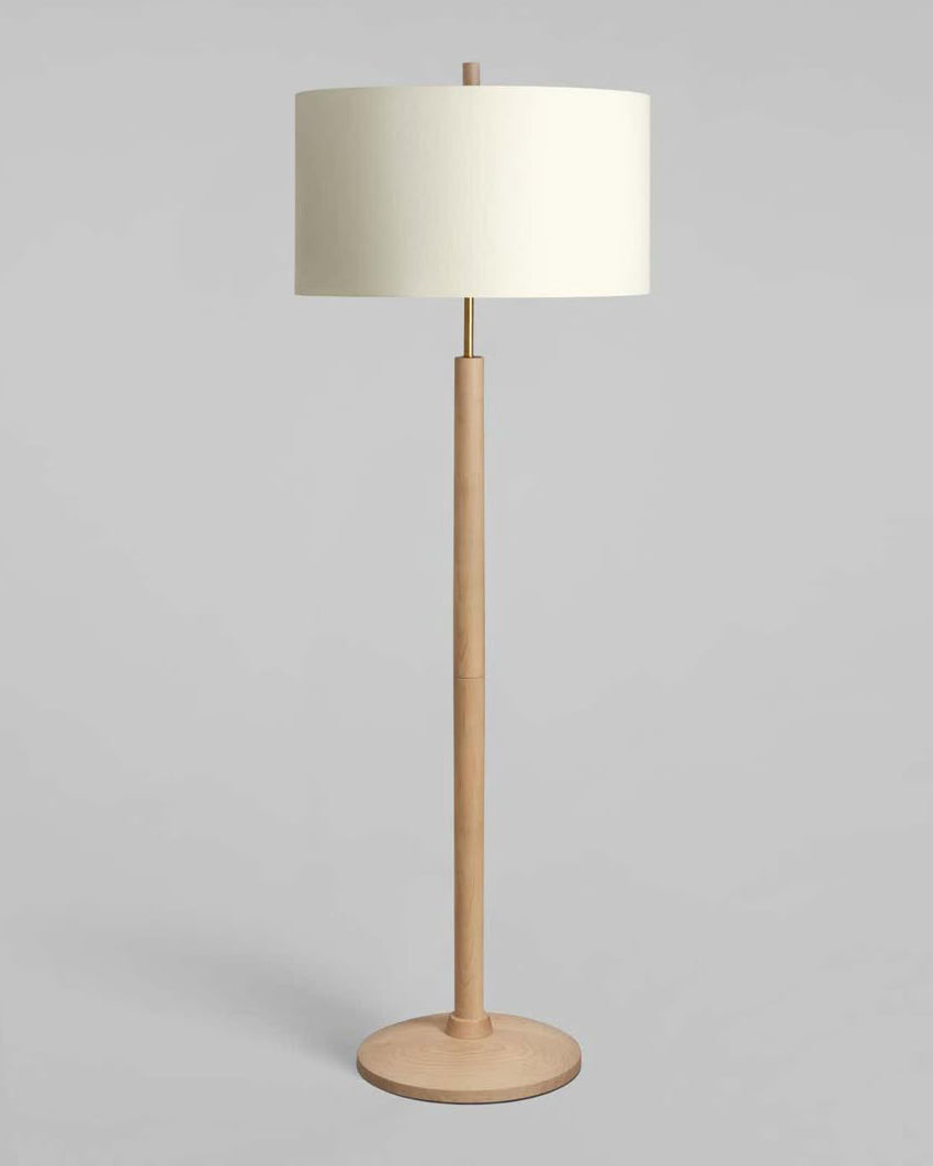Nordic Wooden Floor Lamp